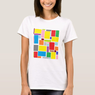 Glückliches Block-Shirt T-Shirt
