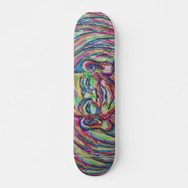 Glückliches Buddha-Brett Skateboard (Vorne)