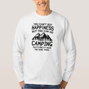 Glückliches Camping T-Shirt