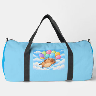 Glückliches Capybara in den Wolken Rucksack Süße
