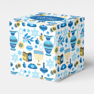 Glückliches Chanukka-Geschenkbox Geschenkschachtel
