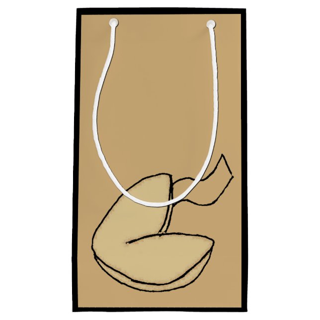 Glückliches Cookie Glückliches chinesisches Lebens Kleine Geschenktüte (Vorderseite)