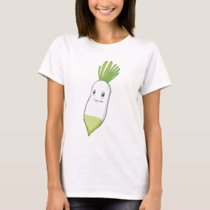 Glückliches Daikon Lächeln T-Shirt