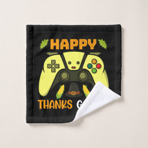 Glückliches Danke Gaming Lustig Waschlappen