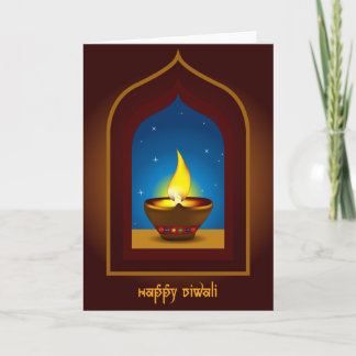 Glückliches Diwali Karte