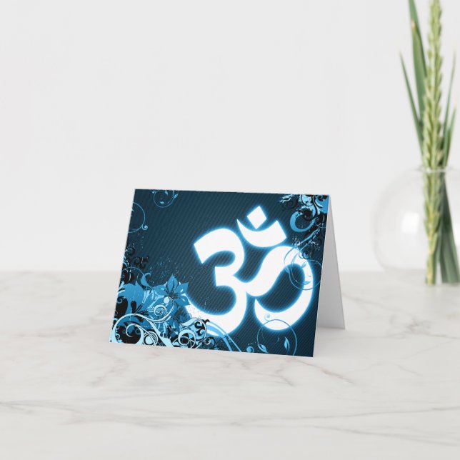 glückliches Diwali: Stereoanlage Karte (Vorderseite)