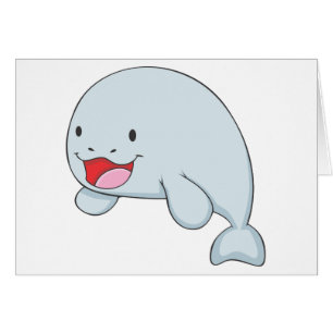 Glückliches Dugong