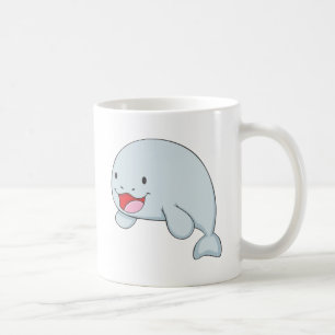 Glückliches Dugong Kaffeetasse