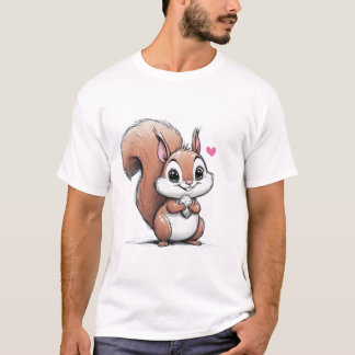 Glückliches Eichhörnchen T-Shirt