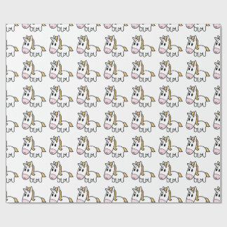 Glückliches Einhorn! Geschenkpapier