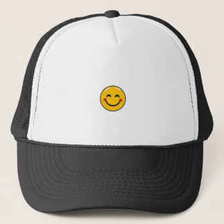 Glückliches Emoji Truckerkappe