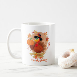 Glückliches Erntedankfest Kaffeetasse