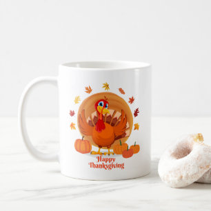 Glückliches Erntedankfest-Kaffeetasse Kaffeetasse