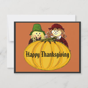 Glückliches Erntedankfest kommt ins Party Einladung