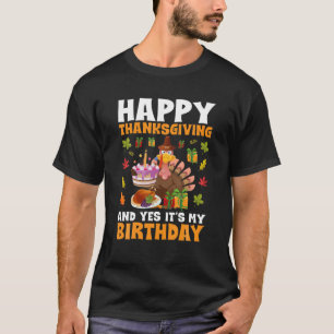 Glückliches Erntedankfest und ja es ist mein Gebu T-Shirt