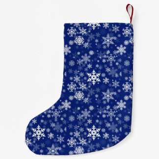 Glückliches Feiertags-Schneeflocke-Muster für Kleiner Weihnachtsstrumpf