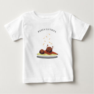Glückliches Fleischklöschen-"Teigwaren-La Vista! " Baby T-shirt