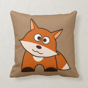 Glückliches Fox-Kissen Kissen