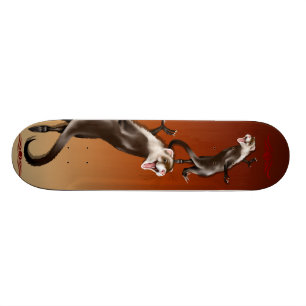 Glückliches Frettchen-Skateboard Skateboard