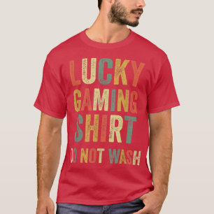 Glückliches Gaming Wash nicht lustige Gamer Play V T-Shirt