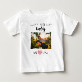 GLÜCKLICHES GEBURTSTAG DADDY BABY SCHLIESST CUSTOM T-SHIRT