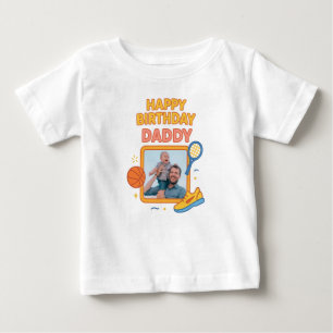 GLÜCKLICHES GEBURTSTAG DADDY BABY SCHLIESST CUSTOM T-SHIRT