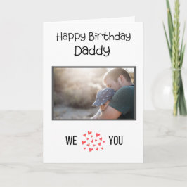 GLÜCKLICHES GEBURTSTAGES DADDY CARD CUSTOM FOTO UN KARTE