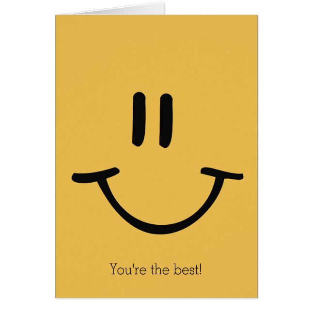 Glückliches Gesicht (Vorne)