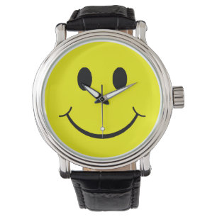 Glückliches Gesicht Armbanduhr
