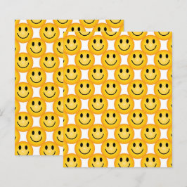 Glückliches Gesicht Bastelpapier, Smiley Glücklich