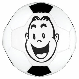 GLÜCKLICHES GESICHT FUßBALL