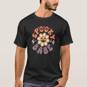 Glückliches Gesicht Gruseliges Mädchen Gruselige S T-Shirt
