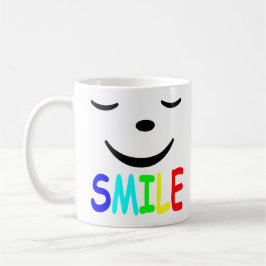 Glückliches Gesicht Kaffeetasse