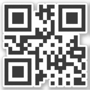 ☺ glückliches Gesicht lächelndes Emoji -- QR C Aufkleber