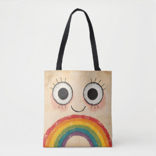 GLÜCKLICHES GESICHT REGENBOGEN