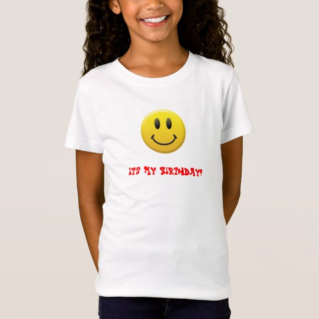 Glückliches Gesicht T-Shirt (Vorderseite)