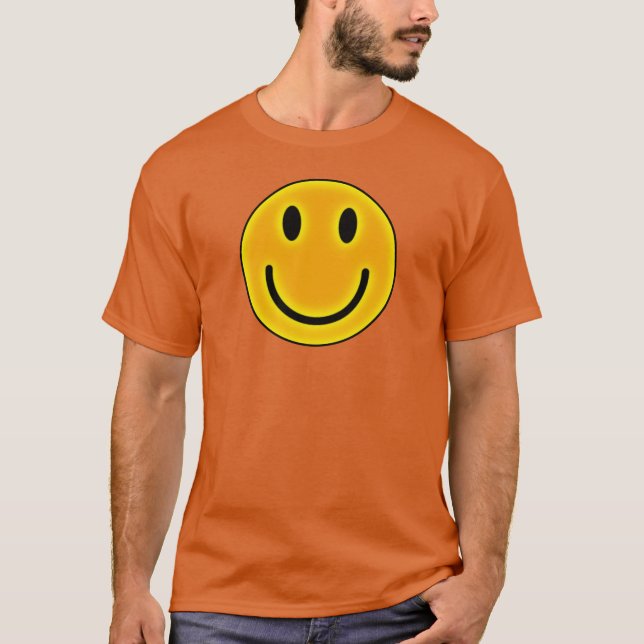 "Glückliches Gesicht" T-Shirt (Vorderseite)