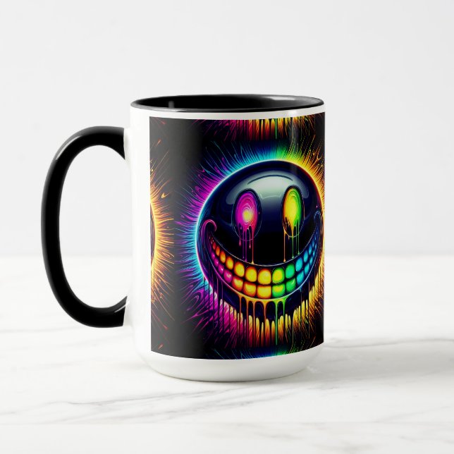 Glückliches Gesicht Tasse (Links)