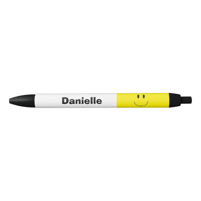 "Glückliches Gesichts-" personalisierter Stift (Vorderseite)