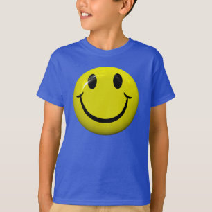 Glückliches Gesichts-T-Shirt T-Shirt