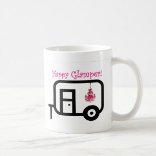 Glückliches Glamper! Kaffeetasse