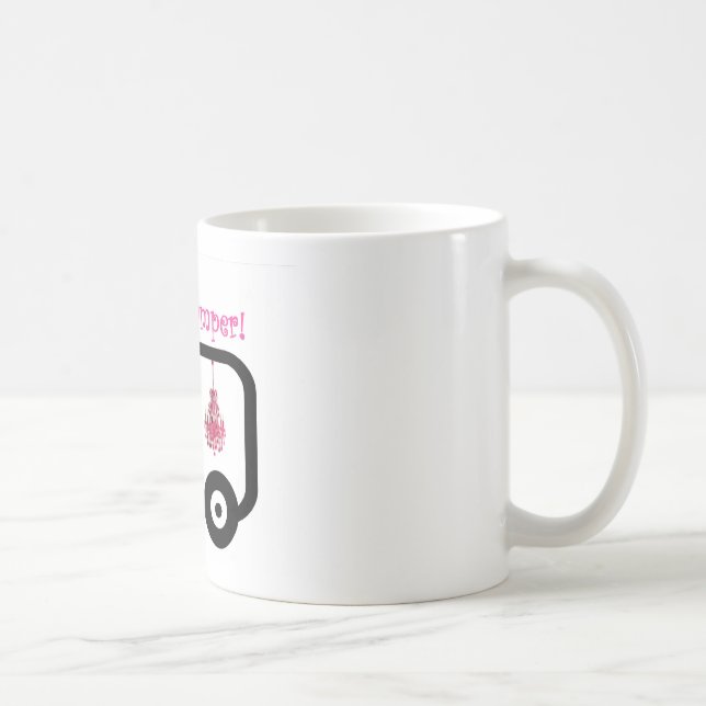Glückliches Glamper! Tasse (Rechts)