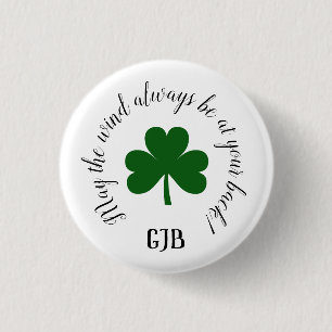 Glückliches Golf Button-Button Irish Quote Button
