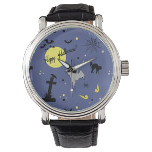 glückliches Halloween Armbanduhr