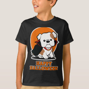 Glückliches Halloween für Hundebesitzer - Vampir-H T-Shirt