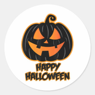 Glückliches Halloween für Männer und Frauen - Kürb Runder Aufkleber