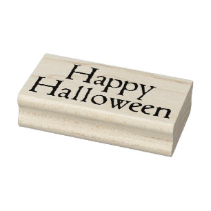 Glückliches Halloween! Gummistempel