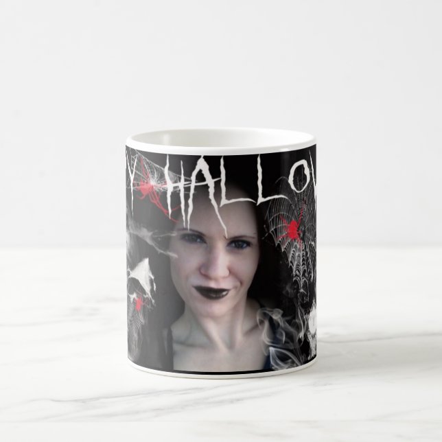 Glückliches Halloween Kaffeetasse (Mittel)