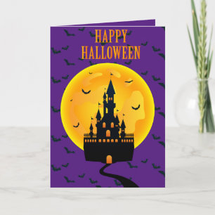 glückliches Halloween Karte