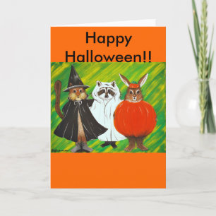 Glückliches Halloween Karte
